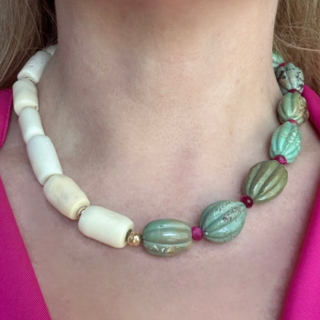 Golden Barrel Turquoise