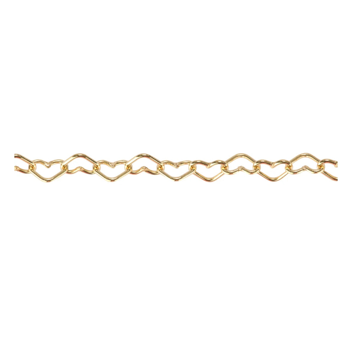 Laurel Heart White on heart chain
