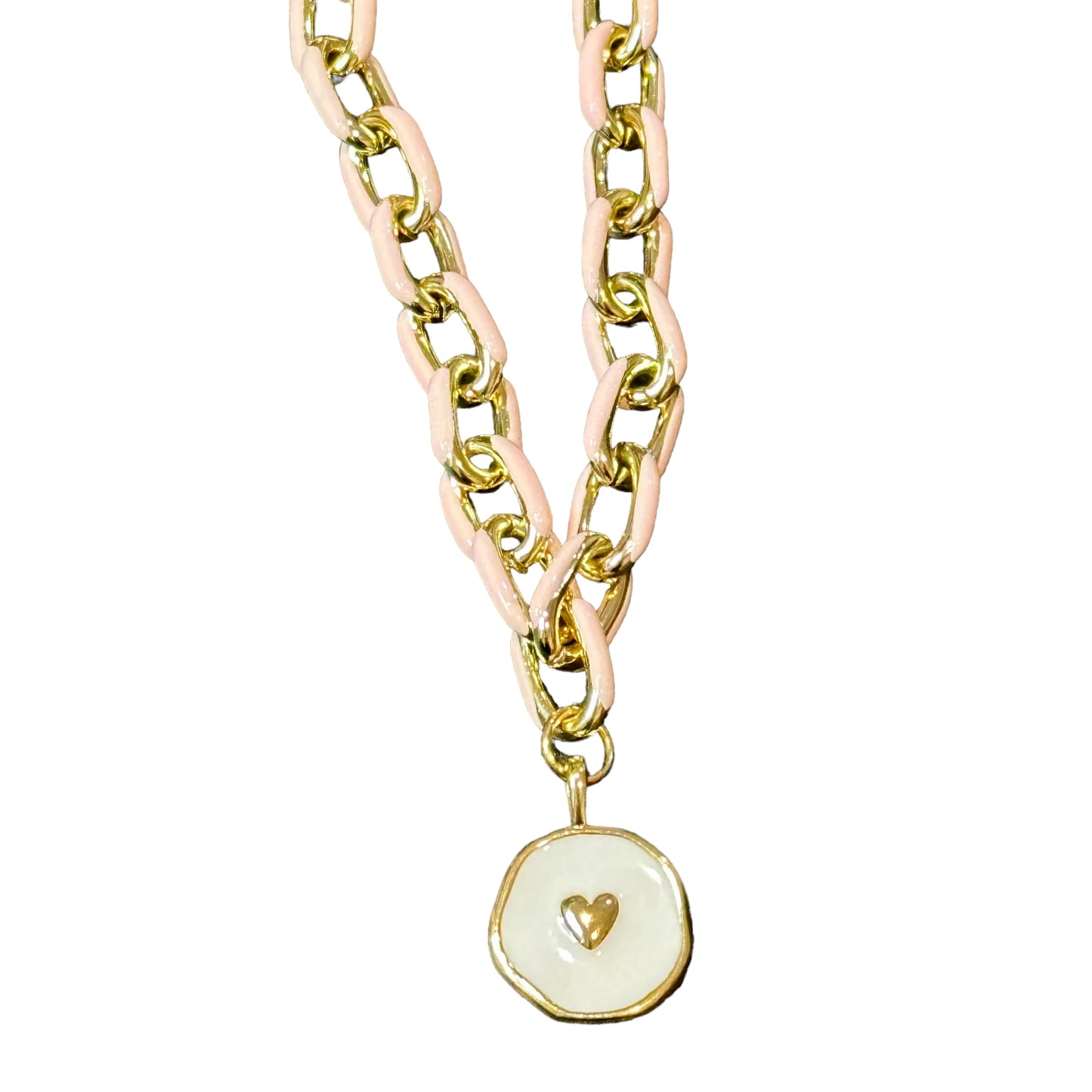Kids Harper Bracelet with Circle Heart Pendant