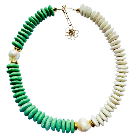 Asante Cilantro Necklace