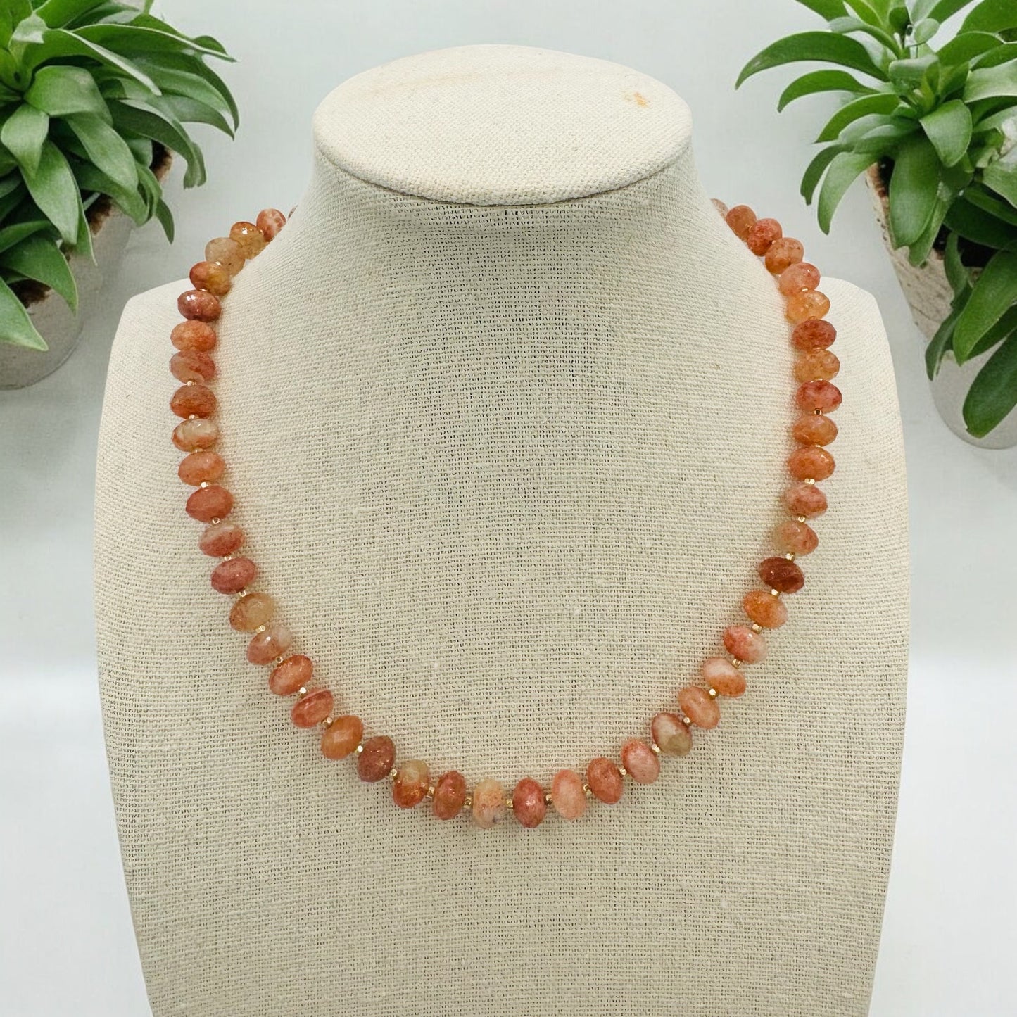 Sunrise Sunstone Necklace