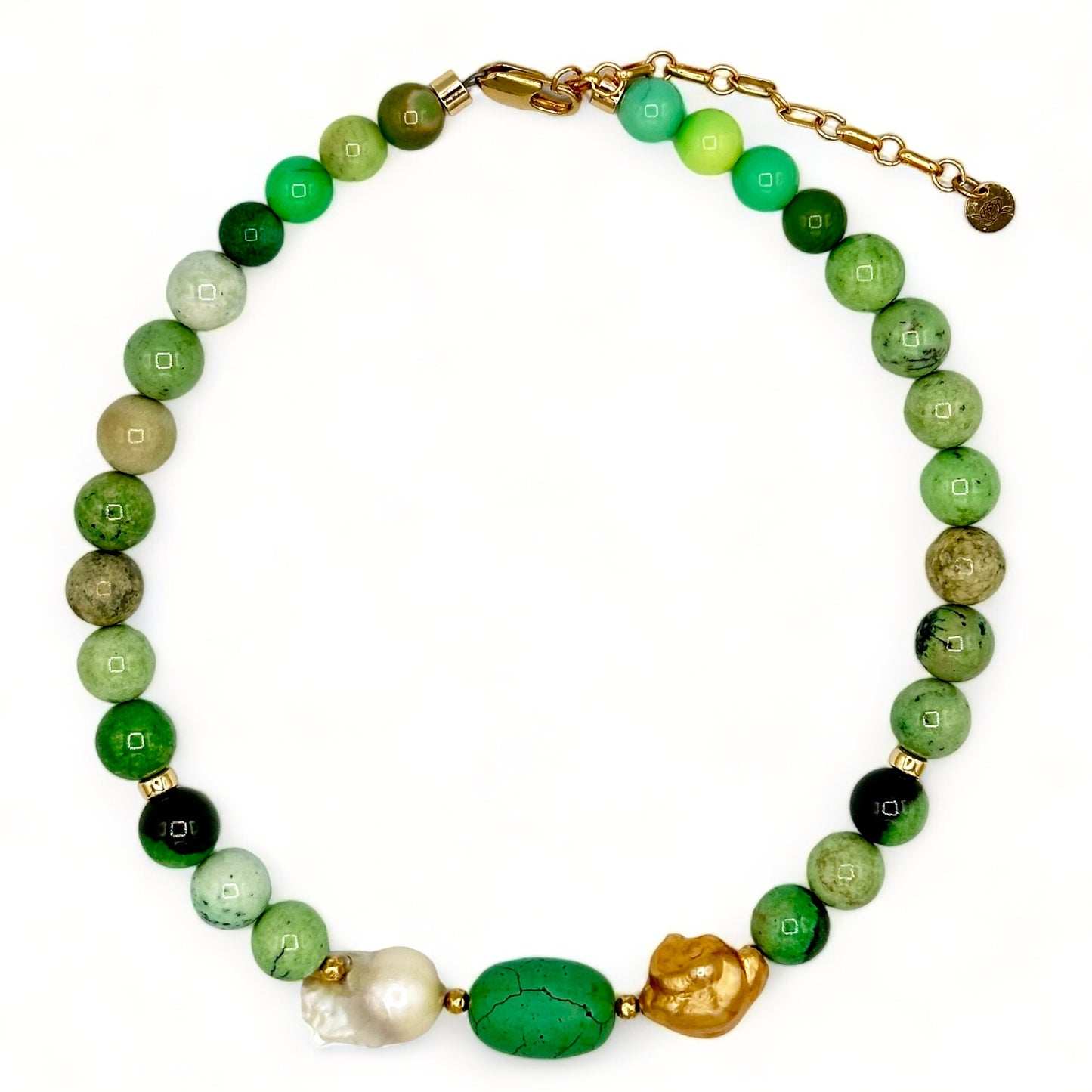 Creme de Menthe Necklace